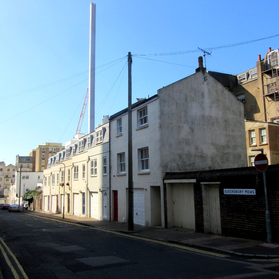 Housing at Queensbury Mews, Brighton (September 2015)