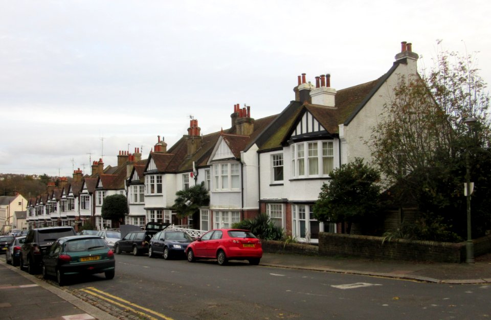 Housing at Lauriston Road, Preston, Brighton (November 2015)