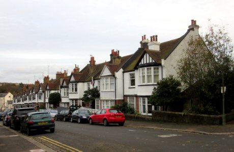 Housing at Lauriston Road, Preston, Brighton (November 2015)