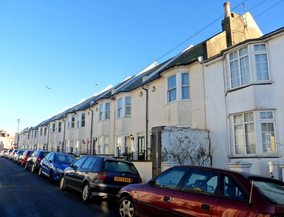 Housing on Hanover Terrace (at site of former Board School), Hanover, Brighton (January 2014)
