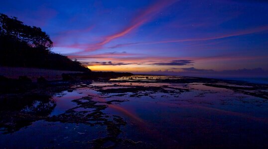 Indonesia blue purple