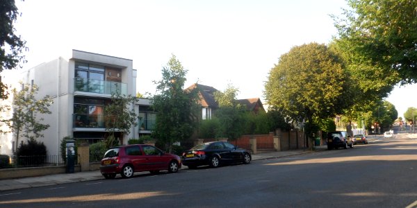 Housing on The Upper Drive, Hove (July 2014)