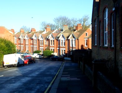 Housing on Seville Street, Brighton (January 2014)