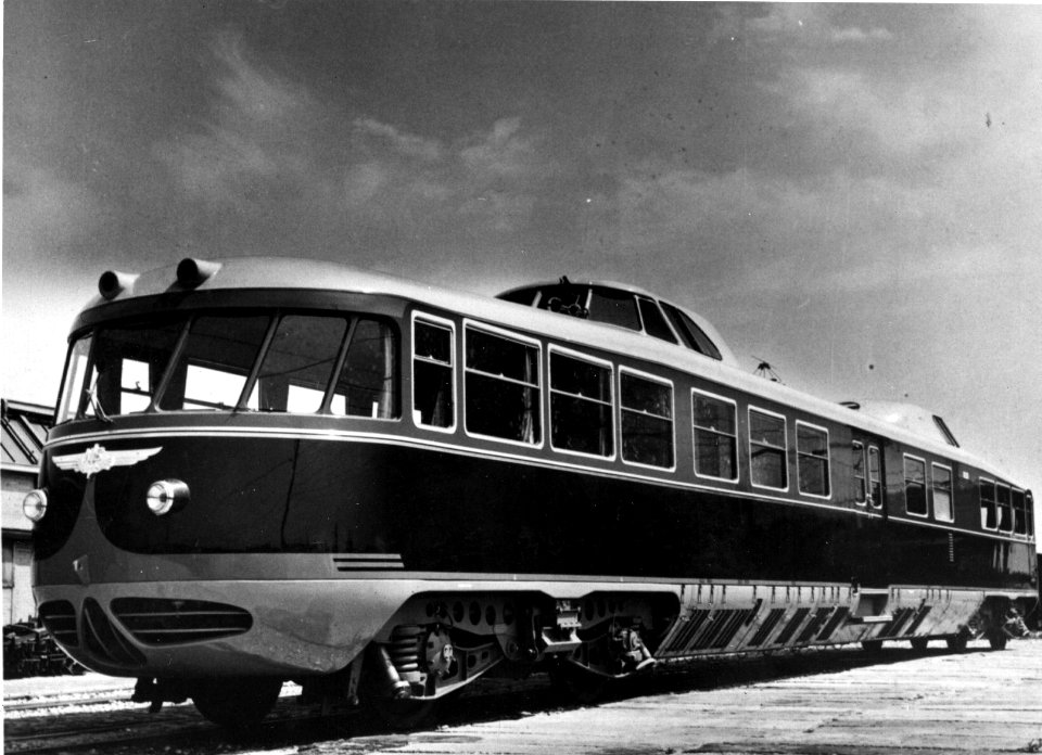 HUA-152317-Afbeelding van het directierijtuig NS 20 ("Kameel") van de N.S