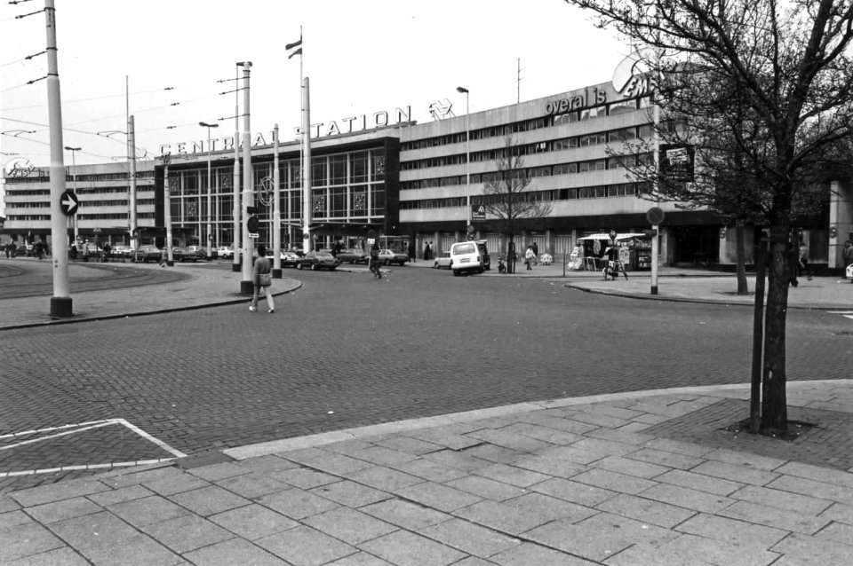 HUA-150623-Gezicht op het N.S.-station Rotterdam C.S. te Rotterdam