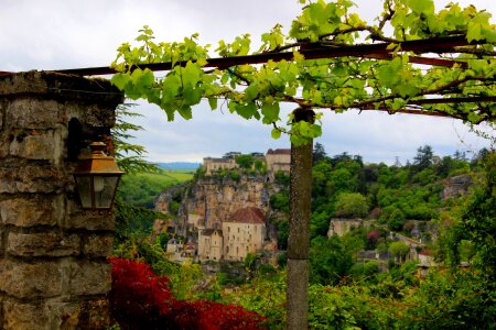 Landscape rocamadour lot