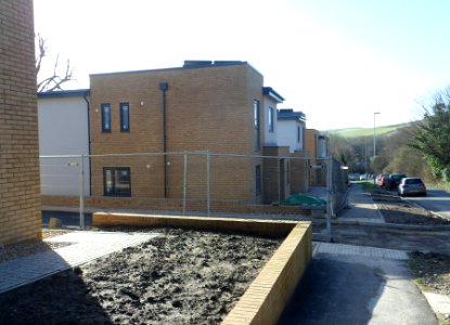 Housing on site of Brethren Meeting Room, Vale Avenue, Patcham (February 2014) (2)