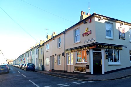 Housing on Southampton Street, Hanover, Brighton (January 2014)