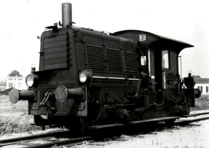 HUA-151599-Afbeelding van de locomotor nr. 238 (serie 200-300) van de N.S. op het emplacement te Utrecht