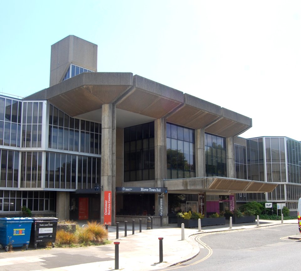 Hove Town Hall, Norton Road-Tisbury Road-Church Road, Hove (May 2020) (2)