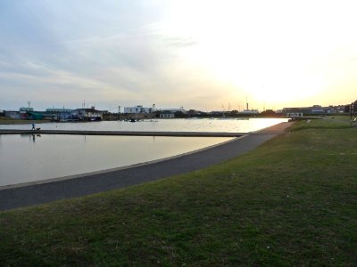 Hove Lagoon and the Western Lawns, Kingsway, Hove (August 2013) (9)