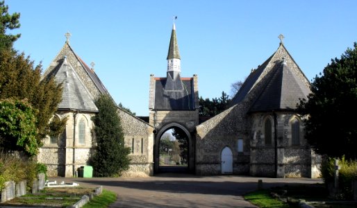 Hove Cemetery - Anglican and Nonconformist Chapels