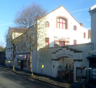 Hove Salvation Army Citadel, Conway Street and Sackville Road, Hove (February 2019) (1)