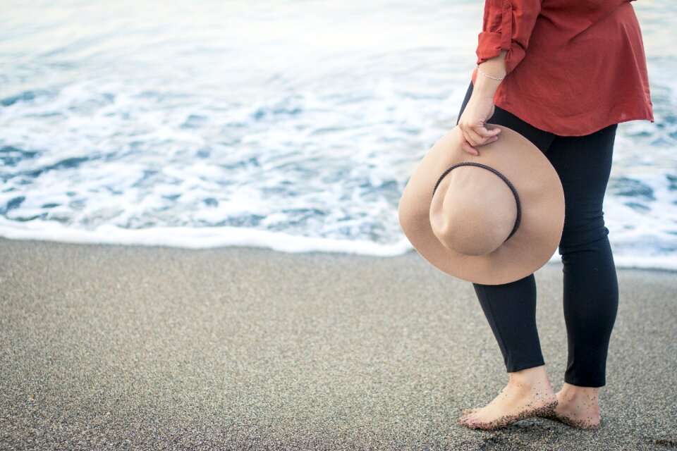 Vacation sand hat