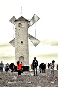 Swinoujscie staw mills tower photo