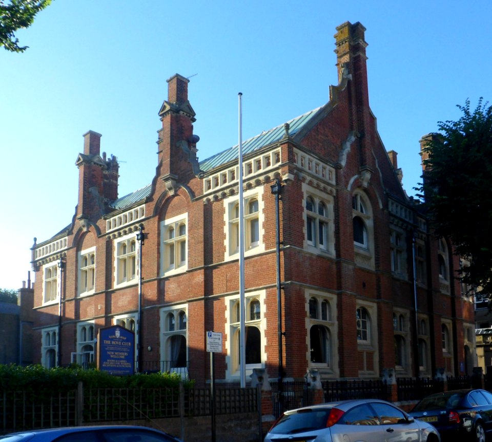 Hove Club, 28 Fourth Avenue, Hove (NHLE Code 1205450) (September 2013) (1)