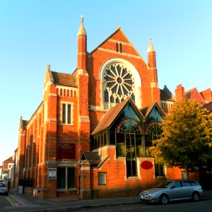Hove Methodist Church, Portland Road, Hove (NHLE Code 1298647) (September 2011) (3)