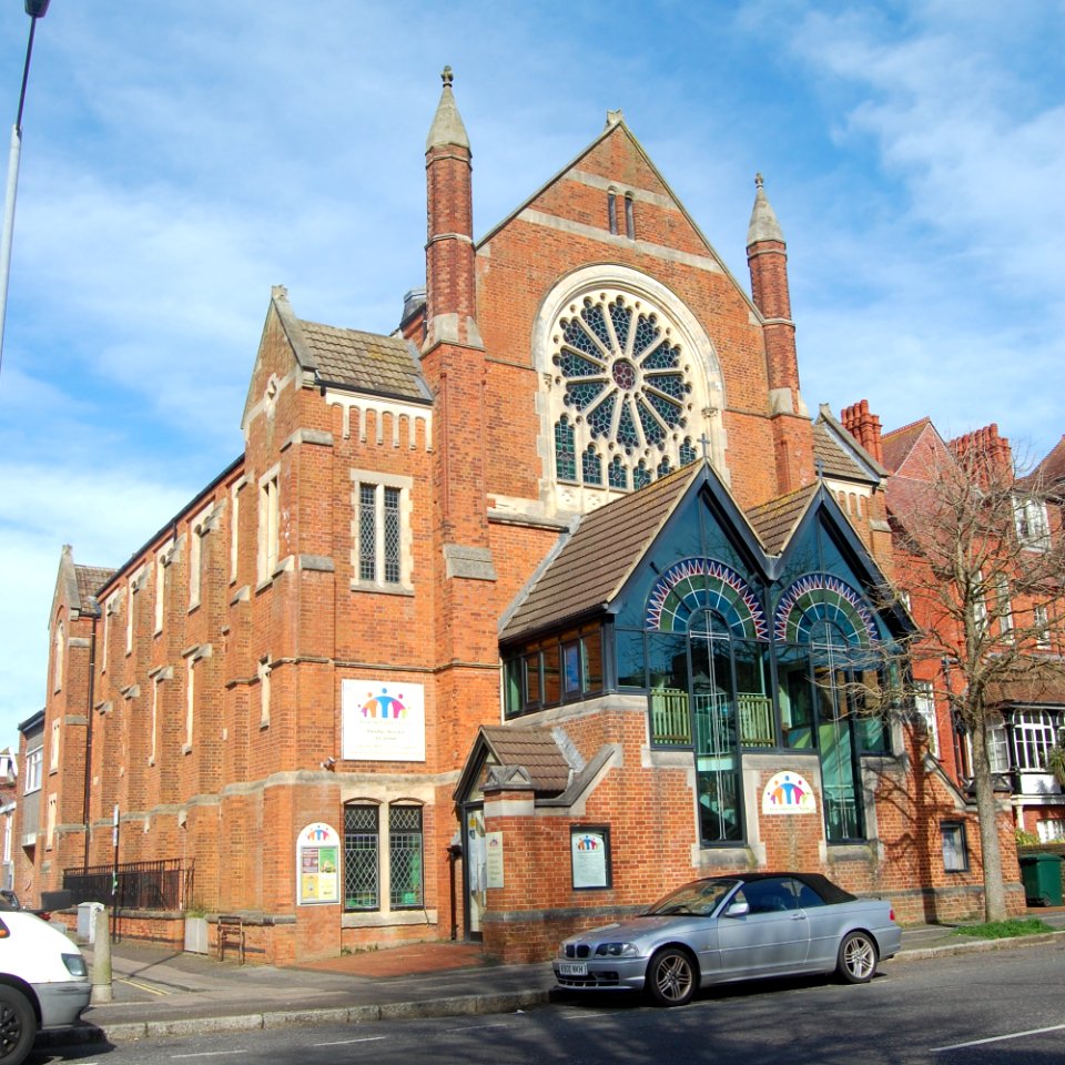 Hove Methodist Church, Portland Road, Hove (NHLE Code 1298647) (March 2020) (1)