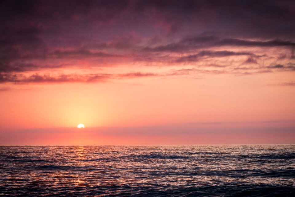 Water ocean sunrise