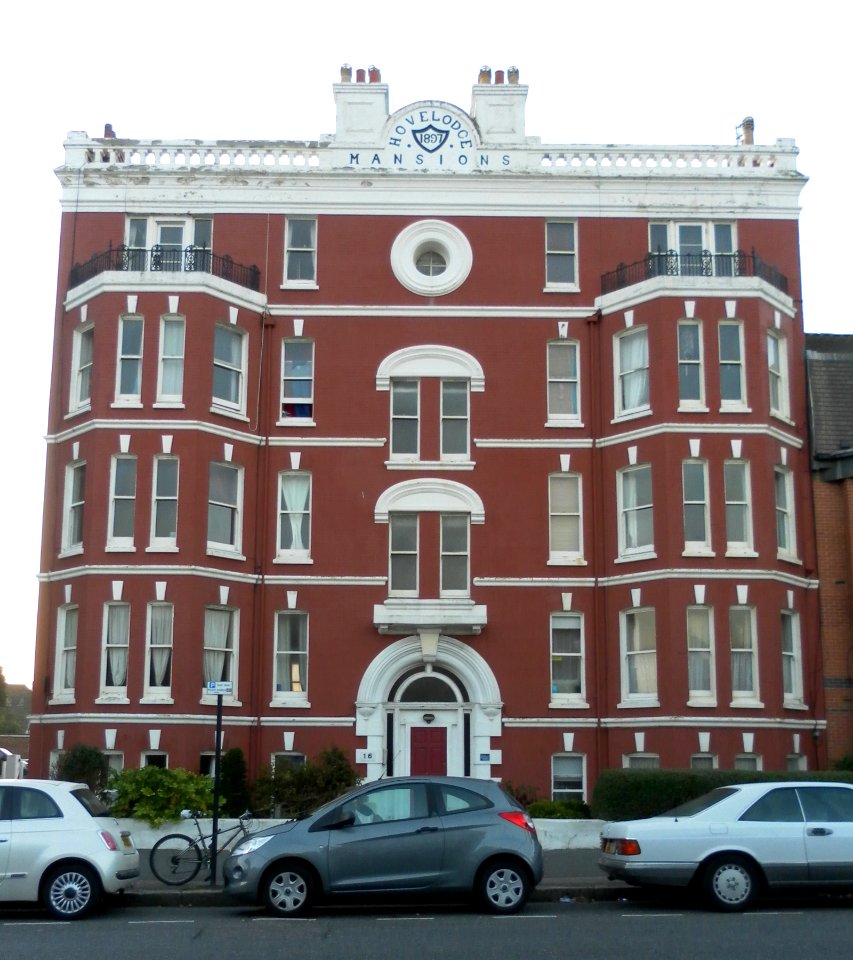 Hove Lodge Mansions, Hove Street, Hove (September 2011)