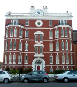 Hove Lodge Mansions, Hove Street, Hove (September 2011)