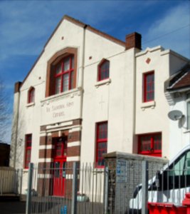 Hove Salvation Army Citadel, Conway Street and Sackville Road, Hove (March 2020) (2)