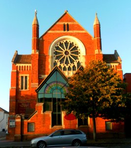 Hove Methodist Church, Portland Road, Hove (NHLE Code 1298647) (September 2011) (2)