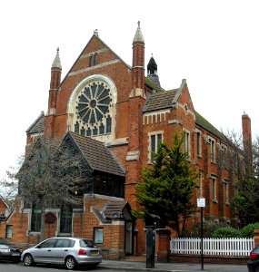 Hove Methodist Church, Portland Road, Hove (NHLE Code 1298647) (February 2011) (2)