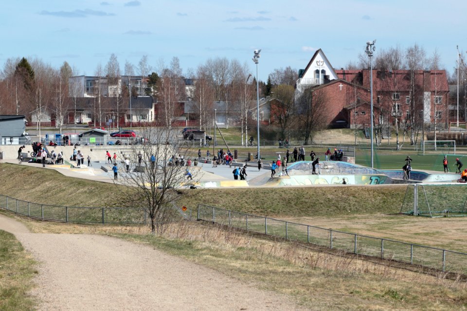 Hovinsuo skatepark Oulu 20200521
