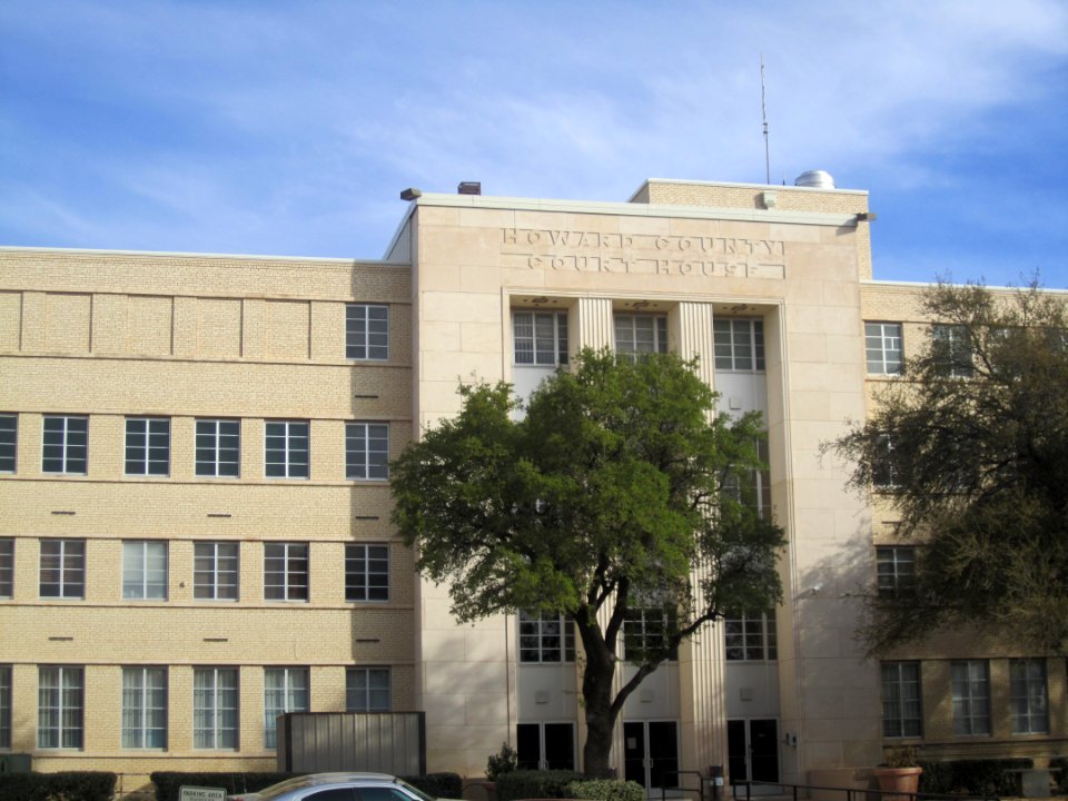 Howard County, TX, Courthouse, Big Spring, TX IMG 1443