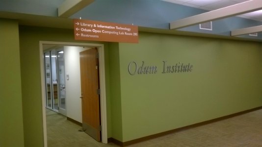 Howard W. Odum Institute in Davis Library UNCCH 20140911