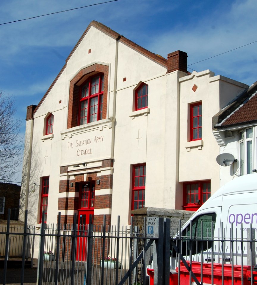 Hove Salvation Army Citadel, Conway Street and Sackville Road, Hove (March 2020) (1)