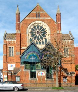 Hove Methodist Church, Portland Road, Hove (NHLE Code 1298647) (March 2020) (4)
