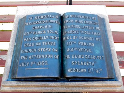 Howell Memorial Gettysburg Cburg Pike book