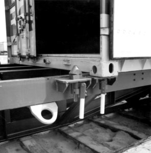 HUA-171687-Detail van de Britse "Liner Train" (Freightliner) na aankomst bij de Stuwadoorsmaatschappij Müller-Progress in de Beatrixhaven te Rotterdam