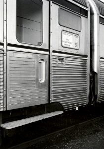 HUA-168215-Afbeelding van een deur en het koersbord van de T.E.E. "Etoile du Nord" (Amsterdam - Parijs v.v)