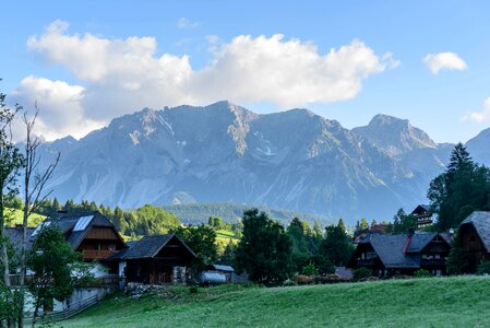 Imposing landscape nature photo