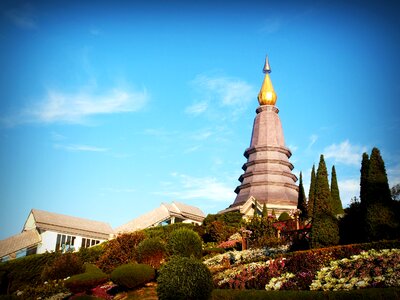 Thailand chiangmai tower photo