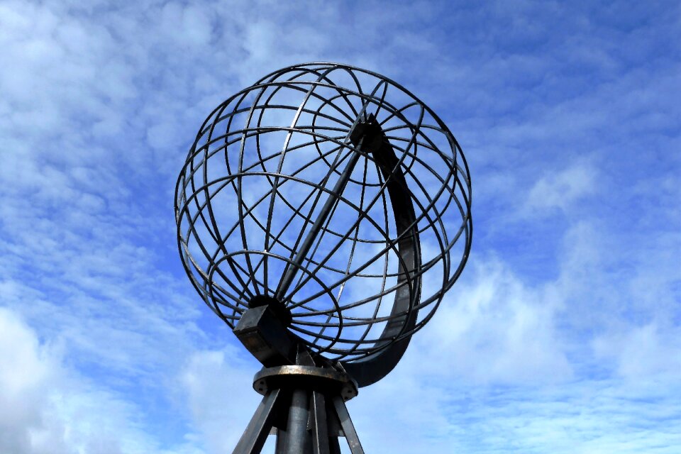 North cape globe monument