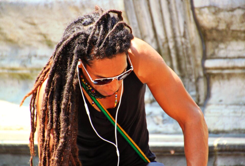 Hair listen long hair music relax