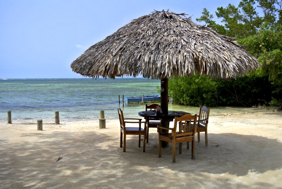 Caribbean sea table
