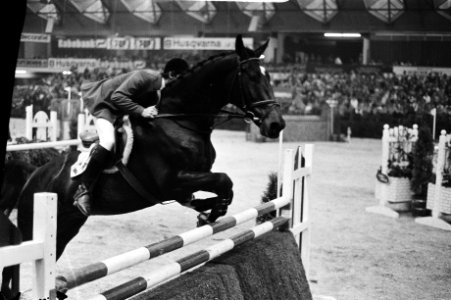 Hugo Simon in actie met Dorry, Bestanddeelnr 930-5251