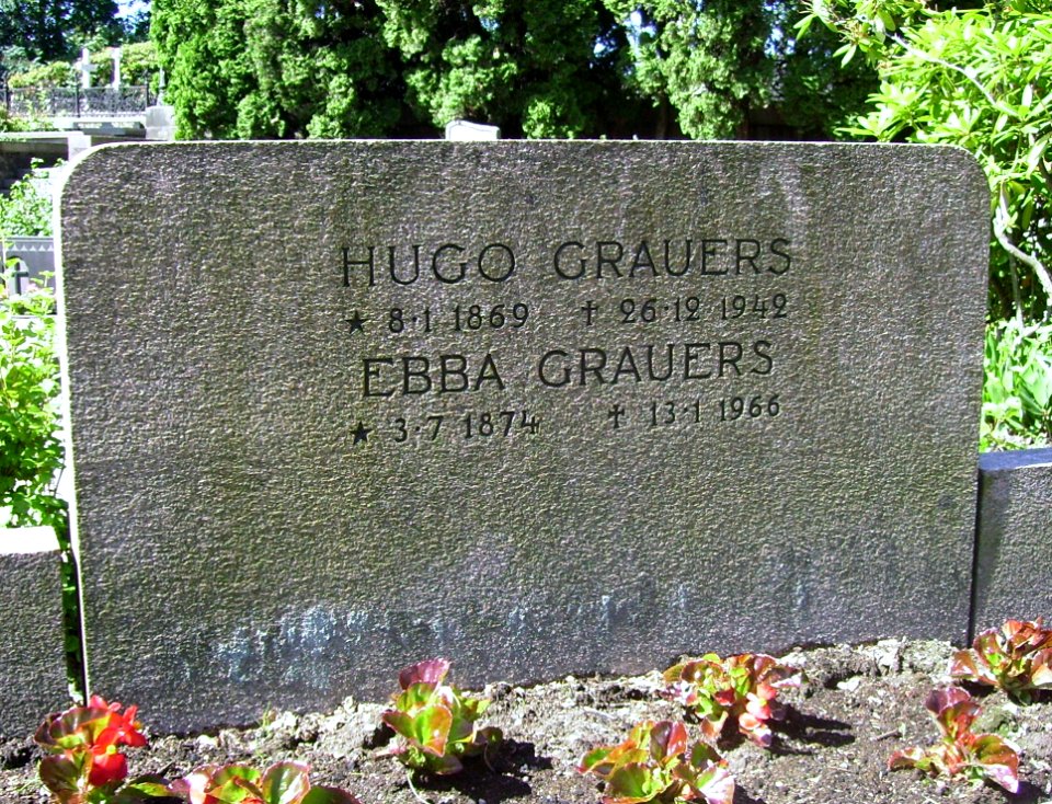 Hugo Grauers, Örgryte gamla