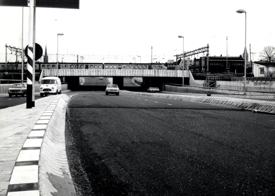 HUA-169160-Gezicht op de Daalsetunnel te Utrecht