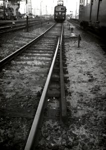 HUA-168889-Afbeelding van een ontspoortong op het emplacement van het N.S.-station Utrecht C.S. te Utrecht