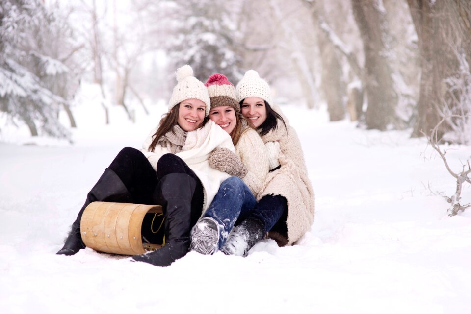 Joy girls happiness