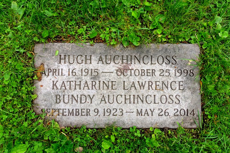 Hugh Auchincloss - Mount Auburn Cemetery - DSC04281