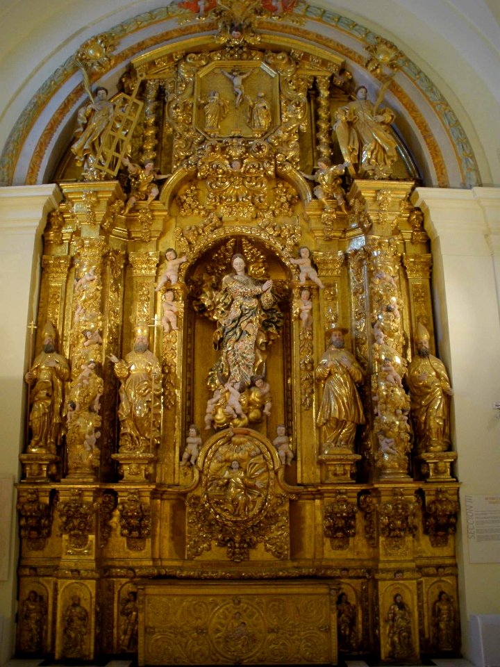 Huesca - Museo de Huesca, Retablo de la Inmaculada 01