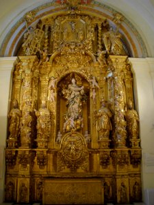 Huesca - Museo de Huesca, Retablo de la Inmaculada 01