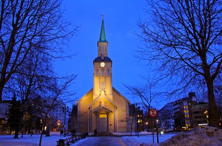 Evening night view